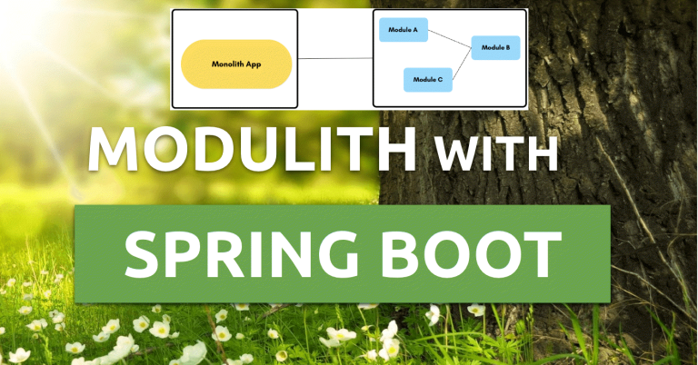 Guide to Modulith with Spring Boot